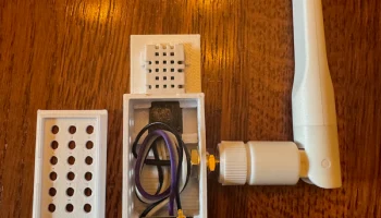 Корпус датчика температуры ESP32 3