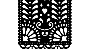 Papel Picado (Шаблоны и рисунки) для Dia De Los Muertos (.. 4