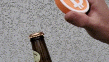 Открывалка для бутылок Биткойн 1