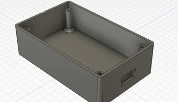 Магнитный чехол для дисплея FeatherWing 2,9 дюйма и Esp32.. 2