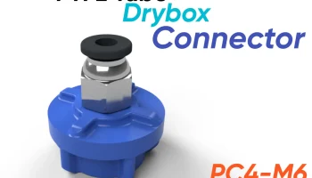 Соединитель сухого бокса для трубок из ПТФЭ............