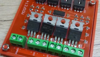 Держатель печатной платы для MosFet 4x для монтажа / Plat... 1