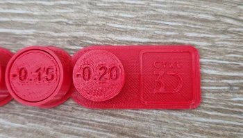 ТЕСТ ДЕ ТОЛЕРАНЦИАС Control 3D 5