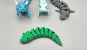 FLEXI FIDGET DESKTOP GUARDIAN - МИЛАЯ ЗМЕЯ 1