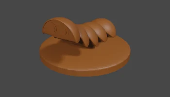 Вдохновленный Bugsnax, Peelbug, настольная миниатюра DnD... Вдохновленный Bugsnax, Peelbug, настольная миниатюра DnD...