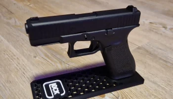 Подставка для пистолета Airsoft Pistole Waffen St&auml;nder Gl...