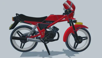 Honda MB50 1981 года выпуска, масштаб 1:8, дизайнер Эд ва... 5