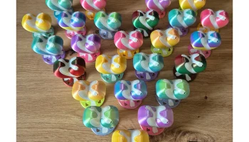 Маленькая сердечная спираль вихревая иллюзия непоседа - н.. 3