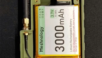 Чехол для Wio Tracker L1 + встроенный зажим + аккумулятор.. 3