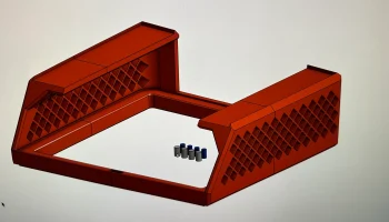 Обновление V6 Bambu Lab Ultimate P1P P1S X1-C Riser+AMS Stan 3