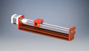 Линейная ось с Nema 17 1