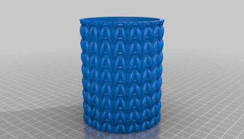 Knitted Pot (ремикс на дизайн Белитчи на Thingiverse)......
