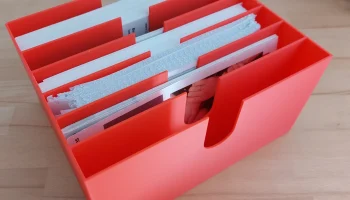 Сортировочный ящик для листовок DIN Lang Флаер Sortierbox..