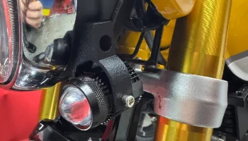 Крепление дополнительного фонаря Honda Monkey z125.......... 2