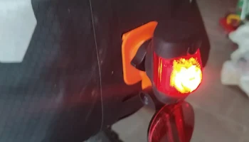 Busch & M&uuml;ller BRIXXI und Reflektor Halter f&uuml;r Ortlieb Ar... 1
