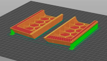 Цилиндр Voron 2.4 / Trident Canopy - модель REMIX Split, ... 3