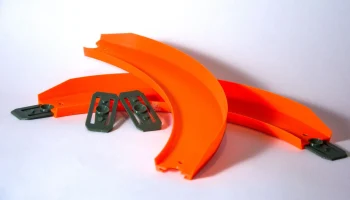 HotWheels - кривая 90 градусов и разъем HotWheels - кривая 90 градусов и разъем