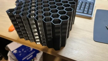 Стена для хранения HoneyComb - стопочная печать с помощью...