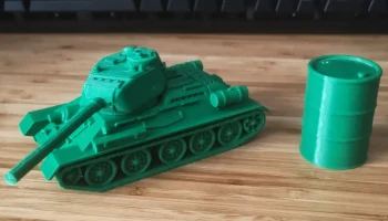 ТАНК Т34-85 (СССР) 1