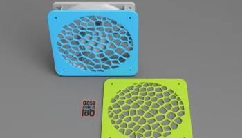 Крышка вентилятора охлаждения - Voronoi Design - Принтер .. 2