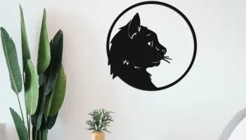 Украшение стены для кошек, круглое... Украшение стены для кошек, круглое...