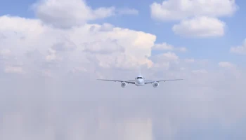 Полноразмерная модель Airbus A350-900 1:1 1