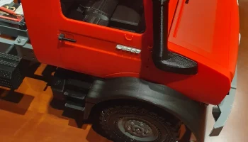 Mercedes UNIMOG U5023 Кабина/Кузов (RC CAR/RC TRUCK) Масштаб 9