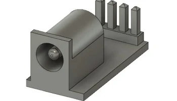 Корпус модуля RamjetX DC Jack to Pin для Arduino............ 1
