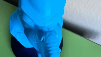 Busto Criatura Elefante Fant&aacute;stica 3