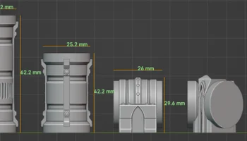 Конвейеры ландшафта Grimdark для варгеймов, Warhammer 40k... 1