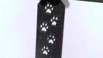 Закладка "Выглядывающий кот" (3D) 2