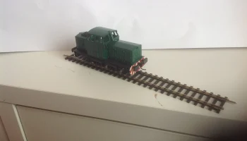 Т334 - Тепловоз в масштабе HO 1:87 8