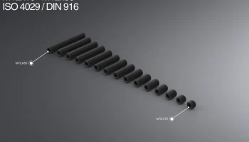 Набор установочных винтов M12 M12x10-M12x80 ISO 4029 / DI..