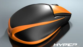 Корпус мыши ERGOLINE - HyperX Pulsefire Saga 5