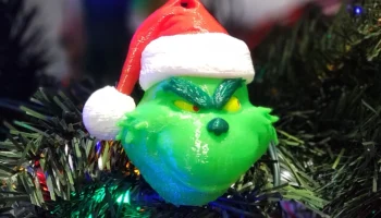 Grinch Christmas Ornament - MMU Remix