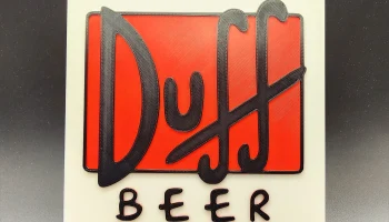 Знак пива Simpson's Duff, 3 цвета
