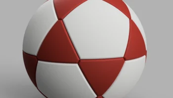 Футбольный мяч, включая параметрический .f3d......... 2