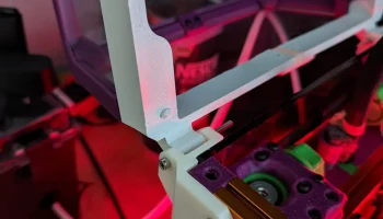 Улучшенный цилиндр Hinged Voron V0.1 с держателями светод...