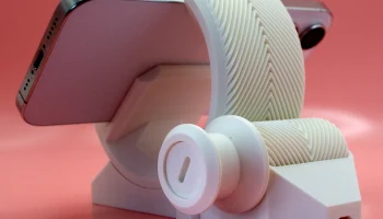 Подставка для телефона с рисунком "елочка" от Pork3D.com.... 6