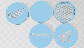 Крышка звукового сигнала Honda Monkey/DAX/MSX/GROM 125...... 2