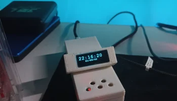 NodeMCU + DHT11 + OLED-корпус 128x32 1