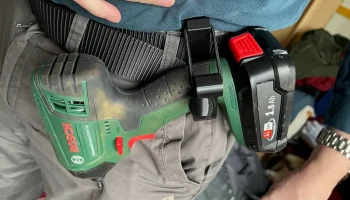 Зажим для ремня Bosch Drill для зеленого диапазона 18 В... 1