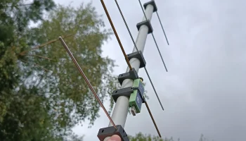 Антенна Яги 70 см с SDR