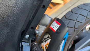 Можно закрепить на Honda Grom. 1