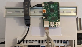 FritzBox 7583 DIN-рейка
