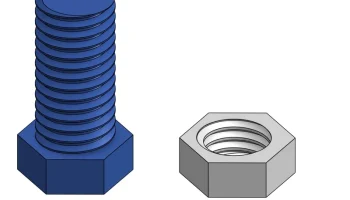 Винт и гайка M10 (3D-печать, метрическая резьба ISO)...... 1