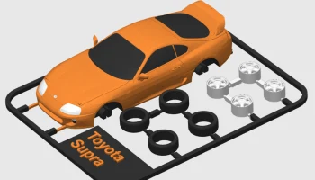 Карта комплекта Toyota Supra