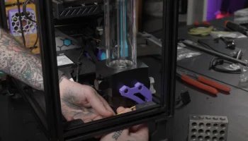 Крепление резервуара v.PC AlphaCool для корпуса Voron PC....
