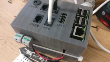 Коробка DIN Raspberry Pi 3 2