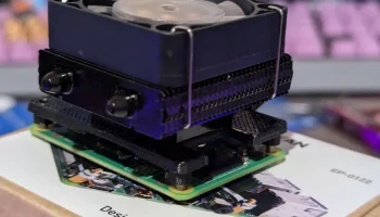 Низкопрофильное крепление 52pi ICE Tower для вычислительн... 1